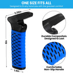 CAidRE Car Door Handle for Elderly, Car Handle Assist Support Handle, Portable Elderly Assistance Mobility Aids for Getting Out of Car, Auto Grab Cane for Seniors and Handicapped, Blue