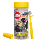 BB PRO Patented Carpenter Bee Traps for Outside – 304 Stainless Steel 30 Count Hole Filler Plugs – Stop Woodpecker Damage & Borer Bee Re-Entry – Permanent Wood Protection Kit