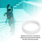 (6-Pack) The Exact Pool Cleaner Tire Replacement - Compatible with Polaris 180, 280, 360, 380, C10 and C-10 | Made of Premium, Heavy Duty Rubber - Improving The Parts Life Cycle by 50%