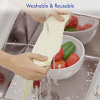 8 PCS Reusable Cheesecloth, Grade 100, 20x20 Inch Hemmed Cheese Cloth for Straining Craft, 100% Cotton Unbleached Cloth Strainer for Cooking, Baking, Juicing, Cheese Making (40×50 Threads)