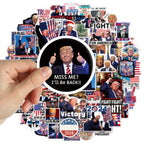 SigyoJeom 160PCS Trump Stickers 2024 Donald Trump Stickers for Adults Water Bottles Laptop Phone Case Trump Decals Merchandise Stuff MAGA Funny Vinyl Sticker Bulk