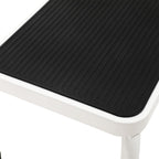 Sattiyrch Step Stool with Handle for Ederly,Sturdy and Lightweight Stool with Anti-Skid Platform,Easy Assmbly,Safely Supports up to 350 Pounds with 9.5 Inch