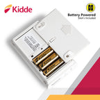 Kidde Carbon Monoxide Detector, AA Battery Powered CO Alarm with LEDs, Test-Reset Button, Low Battery Indicator, Portable