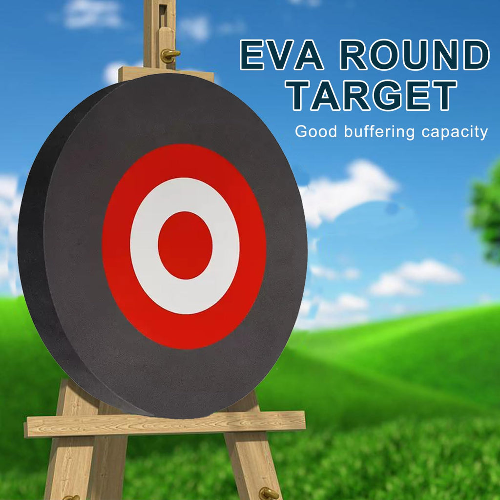 25 * 3cm EVA Foam Archery Target 9 inch Round Archery Moving Targets for Backyard,Shooting Practice Board Indoor, Outdoor Sports Hunting