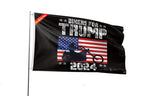 Double Sided Bikers For Trump Flag 4x6FT Trump 2024 Flag President Election Supporter Fans Patriotic MAGA Banner With 2 Brass Grommets Outdoor Indoor (Bikers, 4x6ft-3ply)