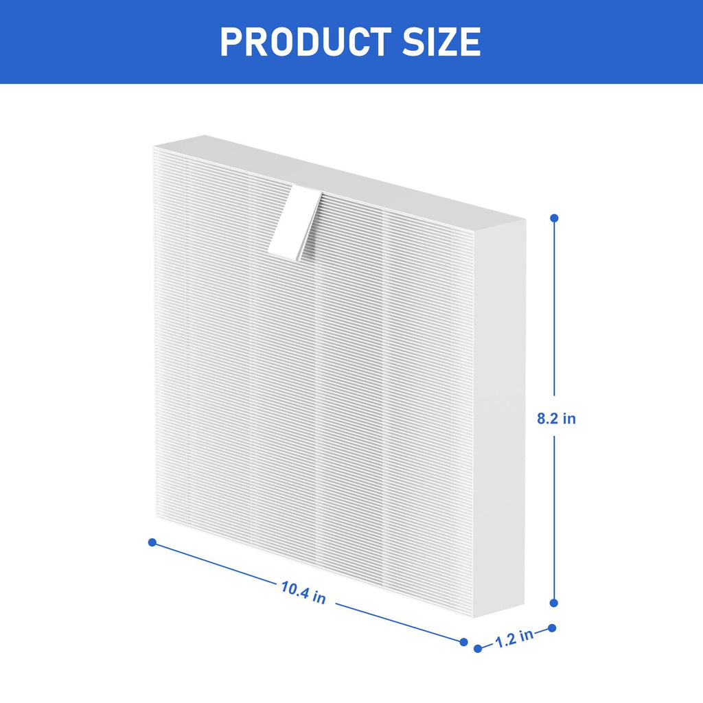 Vickmons 10-00814 Hot Tub Spa Flat Filters Compatible with Bullfrog M Series M6 M7 M8 M9, Swim Series S150 S180XD S200 and A Series A5 A6 A7 A8 A9 (2023 to Present), Pack of 4