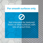 SlipX Solutions Extra Large Square Shower Mat, 27"x27", Non-Slip Stall Mat for Elderly & Kids Standing Bath Tub Mat, Machine Washable, Suction Cups, White