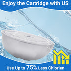 Hot Tub Cartridges Replacement for Frog Ease Floating System for Hot Tubs, 6Pack