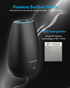 SOICARE Car Diffuser (2nd Generation), Small Portable Car Essential Oil Diffuser with Built-in USB Cable, Mini Aromatherapy Air Scent Humidifier Diffuser for Travel/Office/Home (Elegant Black)