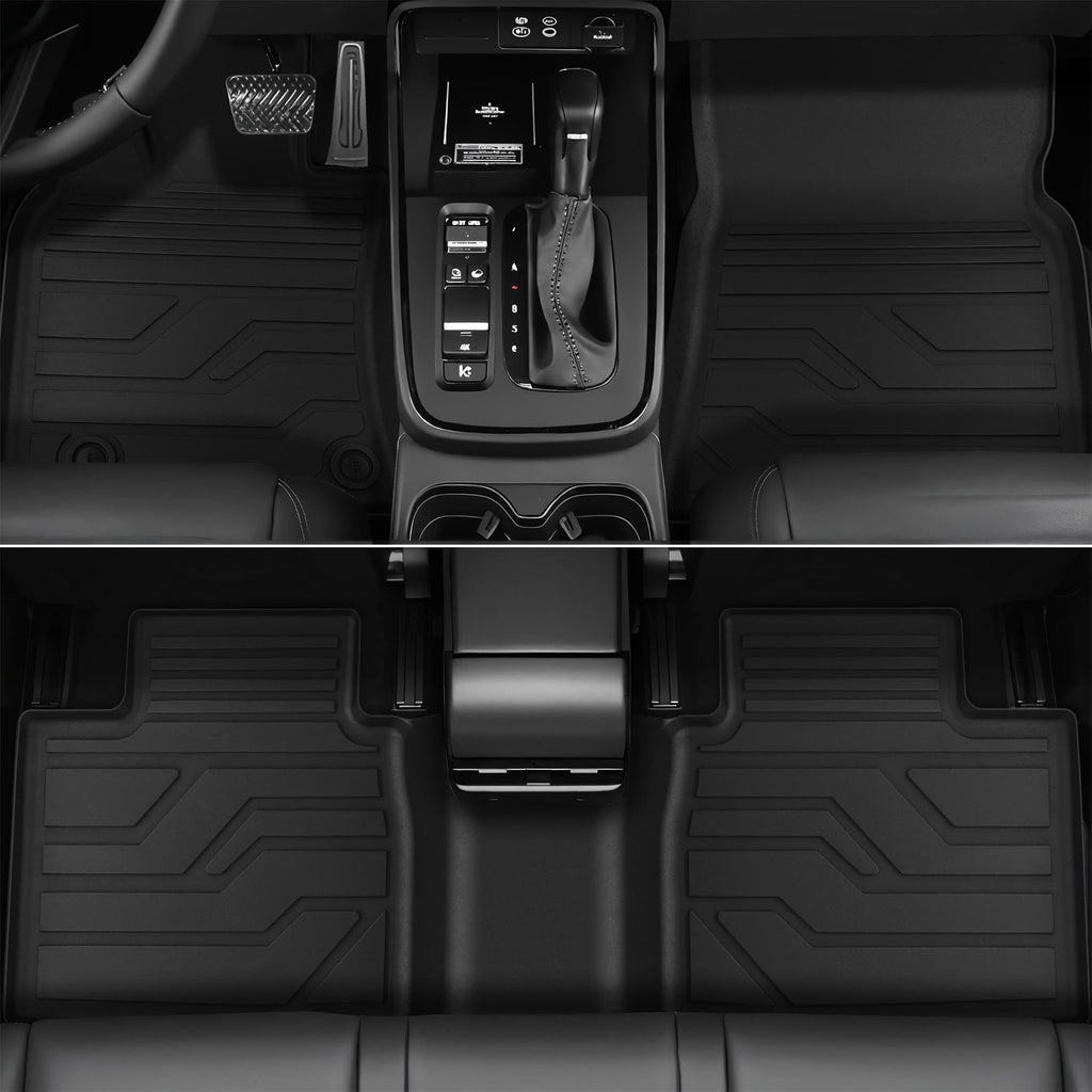 KARPAL Floor Mats Fit for Toyota Camry 2025 2026 (Including Hybrid), Custom Fit All Weather TPE Camry Accessories 1st & 2nd Row Floor Liners