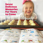 Baketivity Kids Baking DIY Activity Kit - Bake Delicious Vanilla Cake Pops with Pre-Measured Ingredients – Best Gift Idea for Boys and Girls Ages 6-12