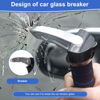EVEME Car Door Handle for Elderly with Car Handle Assist,Support Handle Multifunction Handle Automotive Door Latch Handle Cane for Seniors and Handicapped (Blue)