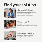 Simple HealthKit At-Home STD Test for Chlamydia, Gonorrhea, and Trichomoniasis - Tests for 3 Most Common STDs - STD Testing Kit - Free Follow Up Care & Fast Lab Results