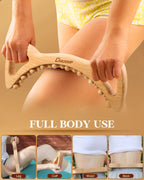 ONUEMP Wood Therapy Massage Tools, Cellulite Massager Body Slim Brush, Maderoterapia Kit Colombiana for Lymphatic Drainage, Anti Cellulite, Body Sculpting, Myofascial Release, Deep Tissue