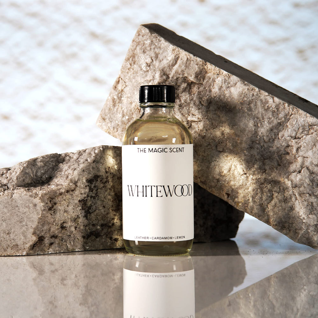 The Magic Scent "Whitewood" Oils for Diffuser - HVAC, Cold-Air, & Ultrasonic Diffuser Oil - HVAC scents Inspired by The 1 Hotel, Miami Beach - Essential Oils for Diffusers Aromatherapy (200 ml)