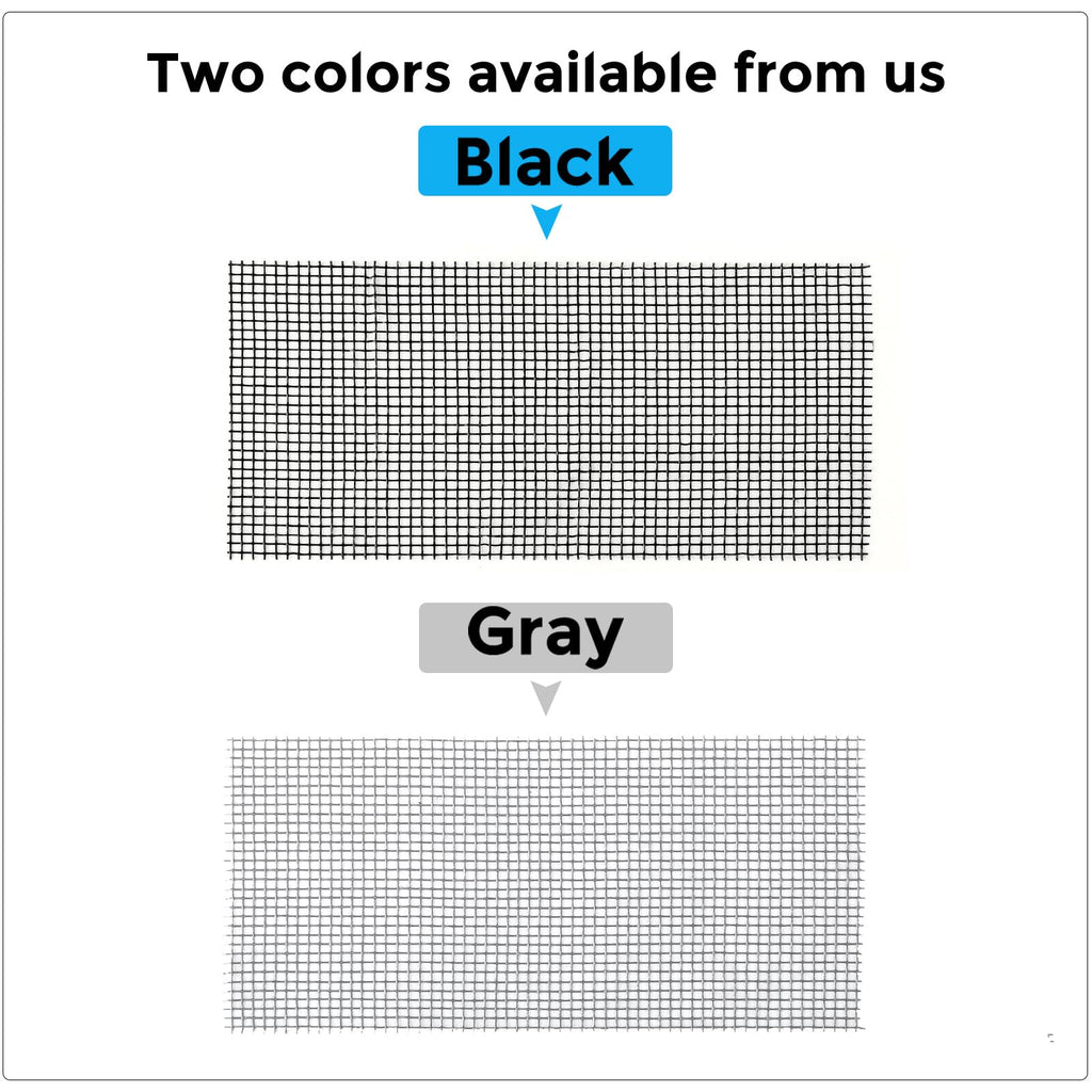 Black Window Screen Repair Tape, 2 in X 30 FT (360IN) Screen Repair Kit for Windows or Doors, Strong Adhesive Fiberglass Mesh Patch Tape