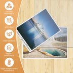 KMAT Office Chair Mat,Easy Glide Hard Wood Tile Floor Mats,Chair Mat for Home Office Rolling Chair,Heavy Duty Floor Protector -Anti-Slip-45 x53 with Lip