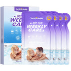 SummerBuddy 5-in-1 Weekly Hot Tub Cleaner, Clarifier, Conditioner – Spa Weekly Care Controls Oils & Residue, Helps Keep Water Balanced All Week – Ideal for All Spa Types (4-Week Kit)