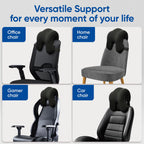 Extra Firm Office Chair Headrest Attachment, Ergonomic Head Rest for Office Chair Neck Pillow with Neck Support