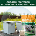 Natural Raccoon Repellent Granules – 8-Pack (25g per Bag) | Eco-Friendly, Non-Toxic & Long-Lasting Protection with Garlic, Peppermint & Wintergreen Oils | Safe for Pets and Children
