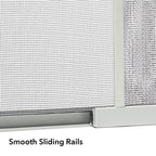 Frost King 2AWS1045 WB Marvin Adjustable Window Screen, 10in High x Fits 25-45in Wide (2-Pack)