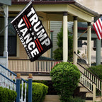 Trump Vance 2024 Flag Trump 2024 Flags 3x5 FT Polyester Banner with Brass Grommets for Indoor Outdoor Decorations (black9)
