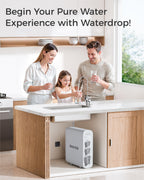 Waterdrop G3-N3CB Filter, Replacement for Waterdrop G3-W & G3P600 & G3P800 Reverse Osmosis System, 12-month Lifetime
