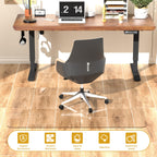 Tcyzest Tempered Glass Chair Mat 48" x 32",1/5" Thick for Office Desk,Rolling Chair Mat for Carpet, Odorless, Easy to Clean with 4 Non-Slip Pads for Carpet & Hardwood Floors