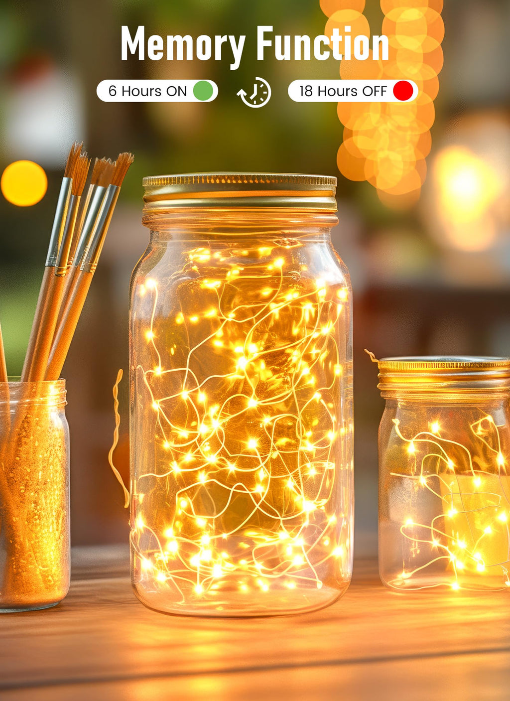 Minetom USB Fairy Lights Plug in, 66 Feet 200 LED Twinkle String Lights with Remote and Timer, Waterproof 8 Modes Starry Lights for Indoor Wreath DIY Party Wedding Christmas Decoration, Warm White