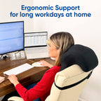 Extra Firm Office Chair Headrest Attachment, Ergonomic Head Rest for Office Chair Neck Pillow with Neck Support