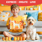 Simetufy Canvas Boards for Painting 52 Pack 8 x 10 Inch Blank Flat Canvas Panels 100% Cotton Pre-Primed for Acrylic & Oil Paint, Art Supplies for Kids & Adults