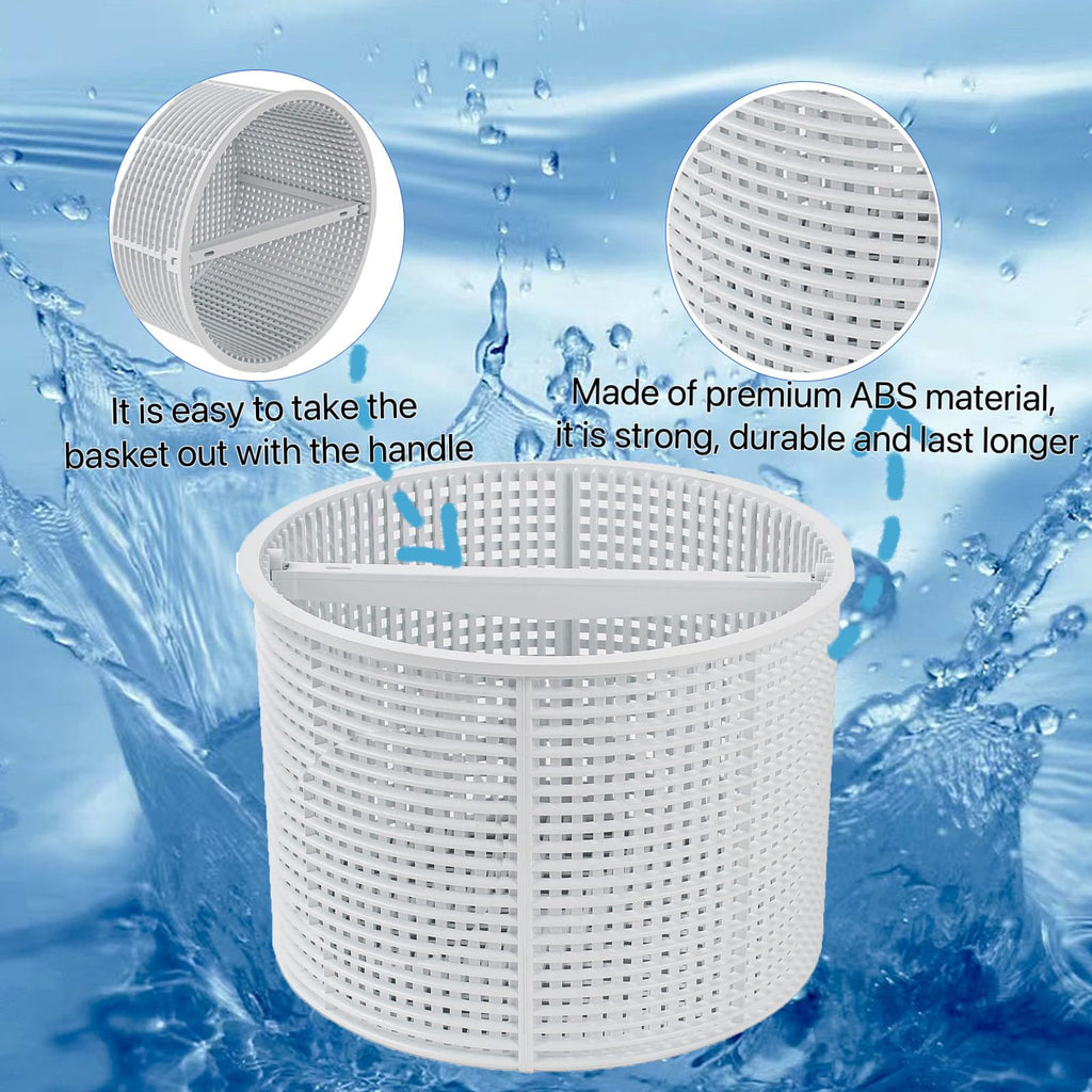 WENPENG Pool Skimmer Basket Replacement,for Hayward Swimming Pool Skimmer SPX1082CA & Aladdin B-152 Skimmer Models,SP1082 SP1083 SP1084 1085 1086 SP1075 1075T 1076 1077 Skimmers Basket