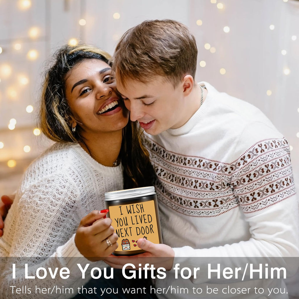 Birthday Gifts for Women, Unique Gifts for Women, Funny Gifts for Best Friend Women, Anniversary Christmas Valentines Day Gifts for Best Friends - 9 Oz Lavender Scented Candles Gifts