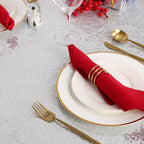 B-COOL 60x102 Inch Silver Tablecloth Halloween Rectangle Silver Sequin Tablecloth Sequin Table Linens Glitter Tablecloth Wedding Sequin Tablecloth for Christmas Halloween