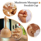 lianjindun 6 in 1 Wood Therapy Massage Tools, Maderoterapia kit, Wood Therapy Set, Lymphatic Drainage Massager, Wooden Gua Sha Tools, Wooden Massager Roller Rope for Body Shaping Anti Cellulite