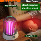 Bug Zapper, Electric Mosquito Zapper, Portable Rechargeable Mosquito Killer