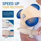 Shoulder Brace - Support & Injury Prevention Brace- Joint Pain Releaser- Shoulder Compression Wrap Strap - Adjustable Injury Accessories for Shoulders - Premium Quality Strap by FIGHTECH (Pink, L-XL)