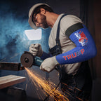 Donald Trump Arm Sleeves 2024 Save America Again Inspirational Gifts for Trump Fans, ANSI A6 Cut Resistant Arm Protectors for High Risk Work, UPF50+ UV Protection Cooling Farmer Sleeves for Gardening