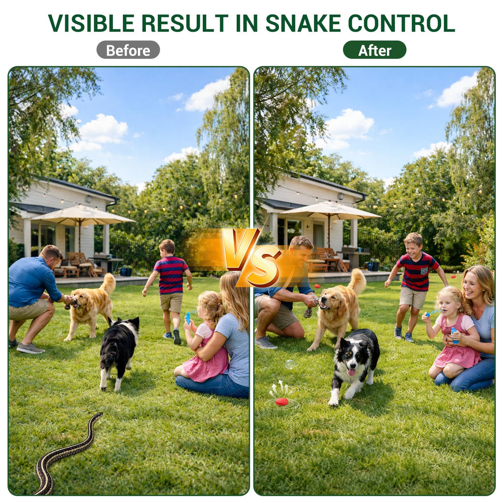 Snake Repellent Balls for Yard, Snake Away Repellent for Outdoors & Indoor, Safe for Pets and Family, Ideal for Living Rooms, Bedrooms, Patios, Garages and Camping (36 Packs)