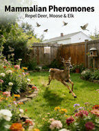 Deer Repellent for Plants, Granules for Garden & Outdoor, Long-Lasting Plant Guard, Creates Protective Zone for Flowers, Vegetables, Shrubs(8 Packs)