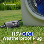 AQUASTRONG Swimming Pool Heat Pump,Electric Pool Heater for Above Ground and Inground Pool,Heating and Cooling Pool Heater Pools Up to, 6500 Gallons