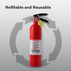 Kidde Fire Extinguisher for Commercial Use, 1-A:10-B:C, 4 Lbs., Refillable & Reusable, Wall Mount (Included)