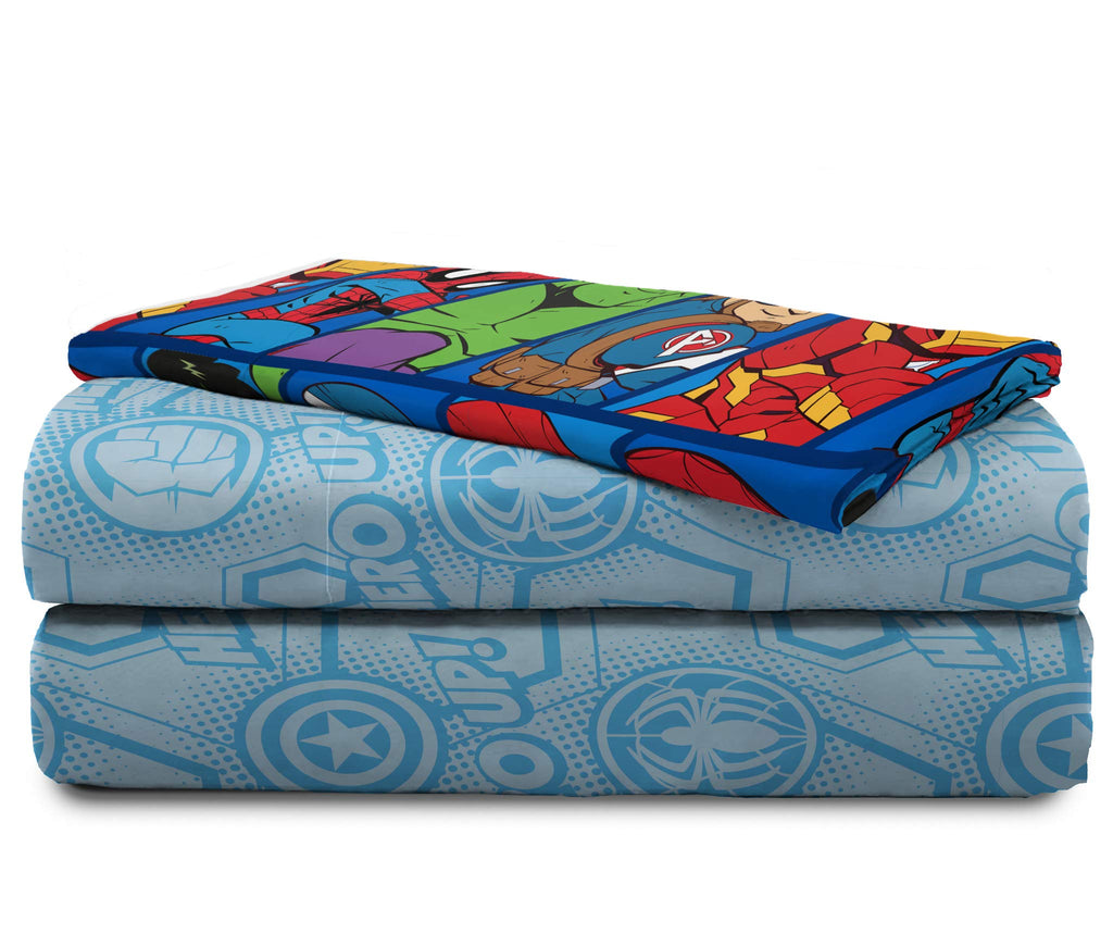 Jay Franco Disney Nightmare Before Christmas Moonlight 5 Piece Twin Bed Set - Includes Reversible Comforter & Sheet Set - Features Jack Skellington and Sally - Super Soft Microfiber