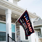 Probsin Trump 2024 Flag 3x5 Ft Decorations Outdoor Double Sided 3 Ply Heavy Duty Black Flag Take America Back Banner Party Supplies Yard Signs Home Decor Hanging Poster with 2 Brass Grommets