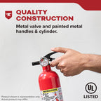 Kidde Fire Extinguisher for Home & Office Use, 5-B:C, 3.2 Lbs., USCG Approved with Strap Bracket (Included)