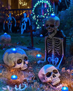 BEICHI Flameless Candles, 24Pack Battery Operated Candles, LED Tea Lights Candles Battery Operated, Flickering Fake Candles for Halloween, Christmas, Valentine's Day, Wedding (Blue Candles)