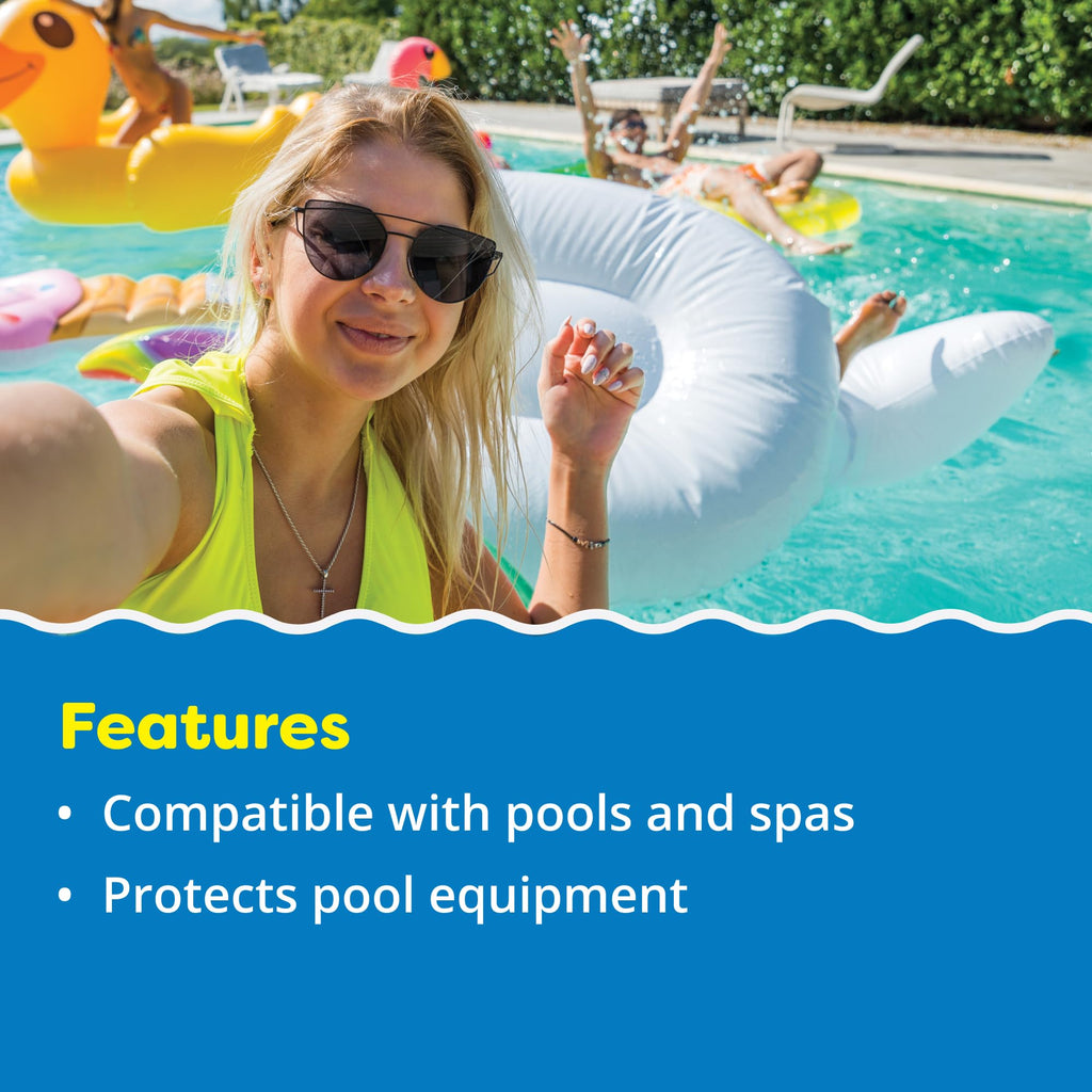 In The Swim pH Reducer for Swimming Pools, Spas, and Hot Tubs - Lowers Alkalinity - Prevents Cloudy Water - Balances Water - 90% Sodium Bisulfate - 30 Pounds