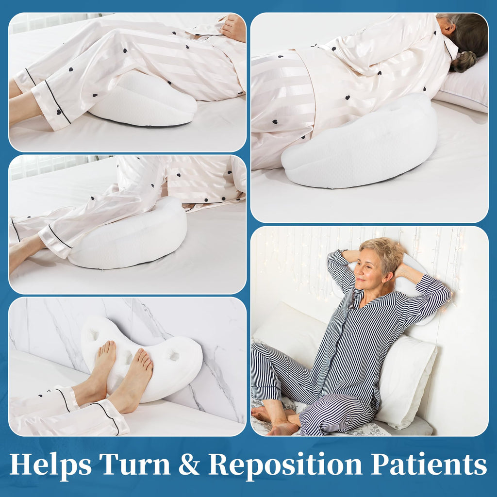 BALAPET Breathable Bedsore Pillow Positioning Wedge,Bedsore Pressure Relief Cushions for Prevention and Faster Recovery, Fit for Side Sleeping, Back Pain, After Surgery