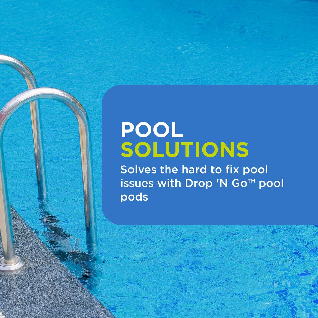 FROG 90-Day Algae Barrier - Dry Formula Algaecide Prevents Black, Green and Yellow Algae for Pools up to 20,000 Gallons - Pool Maintenance & Algae Prevention - 2 Pods