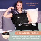 MOYOAMA Post Mastectomy Pillow - Mastectomy Pillows Post Op, Breast Pillow for Breast Surgery Recovery Supplies and Lumpectomy Recovery Supplies, After Mastectomy Must Haves, Breast Reduction Pillow